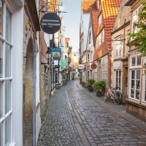 Am besten in Stuttgart für Architektur, in Bremen für charmante Gassen