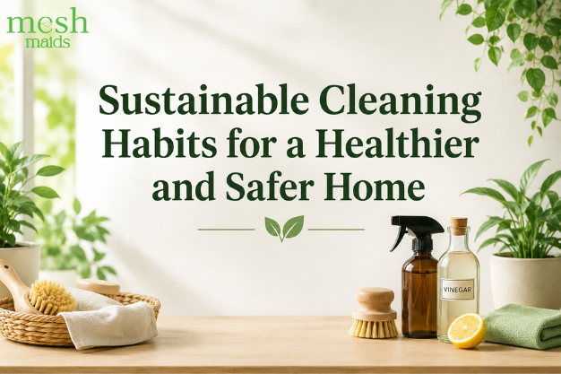 Sustainable Cleaning Habits for a Healthier and Safer Home